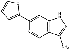 1H-Pyrazolo[4,3-c]pyridin-3-amine,6-(2-furanyl)-(9CI) 结构式