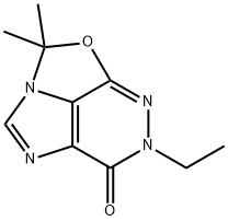 3H-4-Oxa-1,2a,5,6-tetraazacyclopent[cd]inden-7(6H)-one,6-ethyl-3,3-dimethyl-(9CI) 结构式
