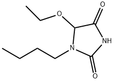 2,4-Imidazolidinedione,1-butyl-5-ethoxy-(9CI) 结构式