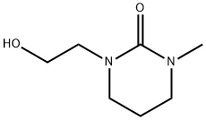 2(1H)-Pyrimidinone,tetrahydro-1-(2-hydroxyethyl)-3-methyl-(9CI) 结构式