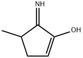 1-Cyclopenten-1-ol,5-imino-4-methyl-(9CI) 结构式