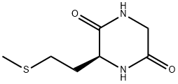 cyclo-methionylglycine 结构式