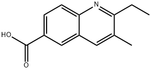 6-Quinolinecarboxylicacid,2-ethyl-3-methyl-(9CI) 结构式