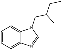 1H-Benzimidazole,1-(2-methylbutyl)-(9CI) 结构式