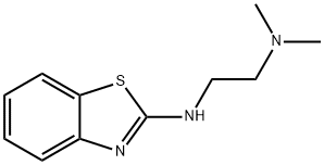 N1-(苯并[D]噻唑-2-基)-N2,N2-二甲基乙烷-1,2-二胺 结构式