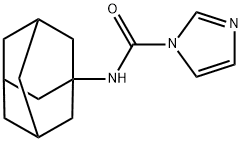 1H-Imidazole-1-carboxamide,N-tricyclo[3.3.1.13,7]dec-1-yl-(9CI) 结构式