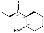 Cyclohexanol, 2-[(R)-ethylsulfinyl]-, (1S,2S)-rel- (9CI) 结构式