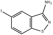 5-iodobenzo[d]isothiazol-3-amine 结构式