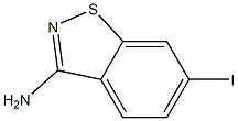 6-iodobenzo[d]isothiazol-3-amine 结构式