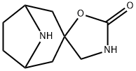 Spiro[8-azabicyclo[3.2.1]octane-3,5-oxazolidin]-2-one (9CI) 结构式