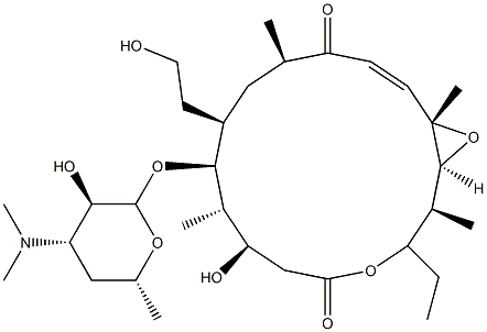 Rosamicin 20-alcohol 结构式