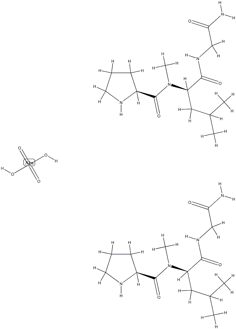 Pareptide sulfate 结构式