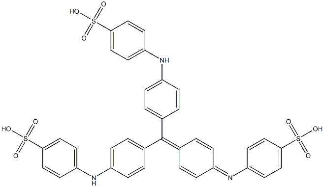 AnilineBlueAlcoholSolubleC.I.42775 结构式