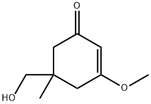 2-Cyclohexen-1-one,5-(hydroxymethyl)-3-methoxy-5-methyl-(9CI) 结构式