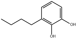 3-丁基邻苯二酚 结构式