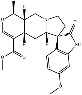 11-甲氧基钩藤碱 C 结构式