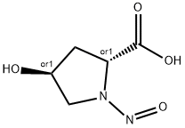 D-Proline, 4-hydroxy-1-nitroso-, (4S)-rel- (9CI) 结构式