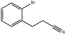 Benzenepropanenitrile, 2-broMo- 结构式