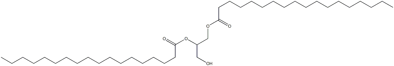 1,2,3-丙三醇与二(十八酸酯)的均聚物 结构式