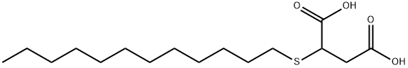 α-(Dodecylthio)succinic acid 结构式