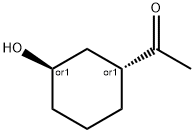Ethanone, 1-[(1R,3R)-3-hydroxycyclohexyl]-, rel- (9CI) 结构式
