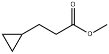 Methyl 3-cyclopropylpropanoate 结构式