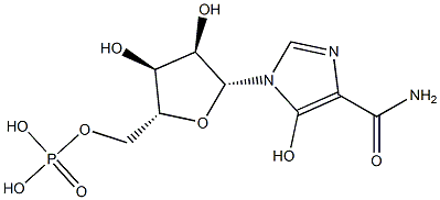 咪唑立宾 5'-单磷酸酯 结构式