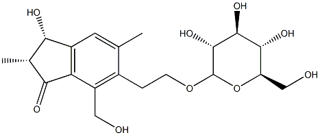 PTEROSIDE 结构式