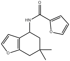 2-Furancarboxamide,N-(4,5,6,7-tetrahydro-6,6-dimethyl-4-benzofuranyl)-(9CI) 结构式