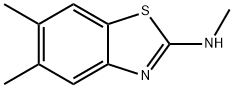 2-Benzothiazolamine,N,5,6-trimethyl-(9CI) 结构式