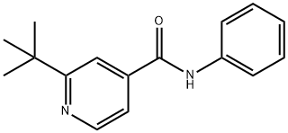 4-Pyridinecarboxamide,2-(1,1-dimethylethyl)-N-phenyl-(9CI) 结构式