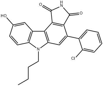 Wee1 Inhibitor II 结构式
