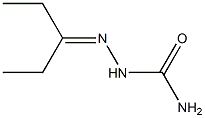 3-Pentanone semicarbazone 结构式