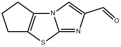 5H-Cyclopent[d]imidazo[2,1-b]thiazole-2-carboxaldehyde,6,7-dihydro-(9CI) 结构式