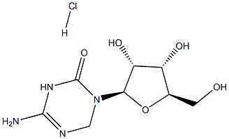 NSC 26480(5,6-二氢-5-氮胞苷) 结构式