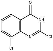 2,8-二氯喹唑啉-4(1H)-酮 结构式