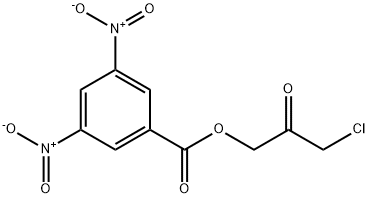 3-Chloro-2-oxopropyl=3,5-dinitrobenzoate 结构式