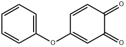 3,5-Cyclohexadiene-1,2-dione,4-phenoxy-(9CI) 结构式