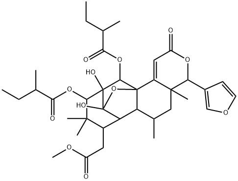 2-Hydroxyxyloccensin A 结构式