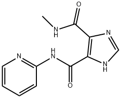 1H-Imidazole-4,5-dicarboxamide,N-methyl-N-2-pyridinyl-(9CI) 结构式