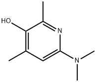 3-Pyridinol,6-(dimethylamino)-2,4-dimethyl-(9CI) 结构式