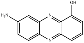 1-Phenazinol,8-amino-(9CI) 结构式