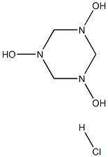 甲醛肟三聚物盐酸盐 结构式