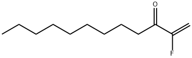 1-Dodecen-3-one,2-fluoro-(9CI) 结构式