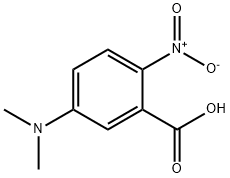 5-(二甲氨基)-2-硝基苯甲酸 结构式