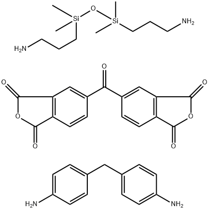 3,3'-(1,1,3,3-四甲基-1,3-二硅氧烷二基)二正丙胺的共聚物 结构式