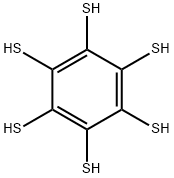 苯六硫酚 结构式