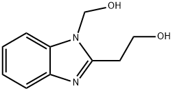 1H-Benzimidazole-2-ethanol,1-(hydroxymethyl)-(9CI) 结构式