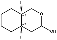 1H-2-Benzopyran-3-ol, octahydro-, (4aR,8aR)-rel- (9CI) 结构式