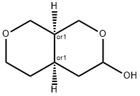 1H,3H-Pyrano[3,4-c]pyran-3-ol, hexahydro-, (4aR,8aS)-rel- (9CI) 结构式